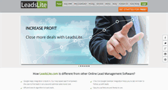 Desktop Screenshot of leadslite.com