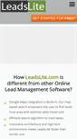 Mobile Screenshot of leadslite.com